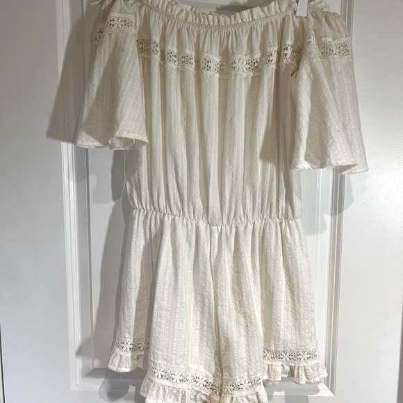 White Sage Romper - Picture 1 of 4